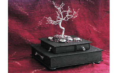 Silver Tree Jewelry Box