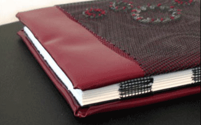 Vinyl Covered Book